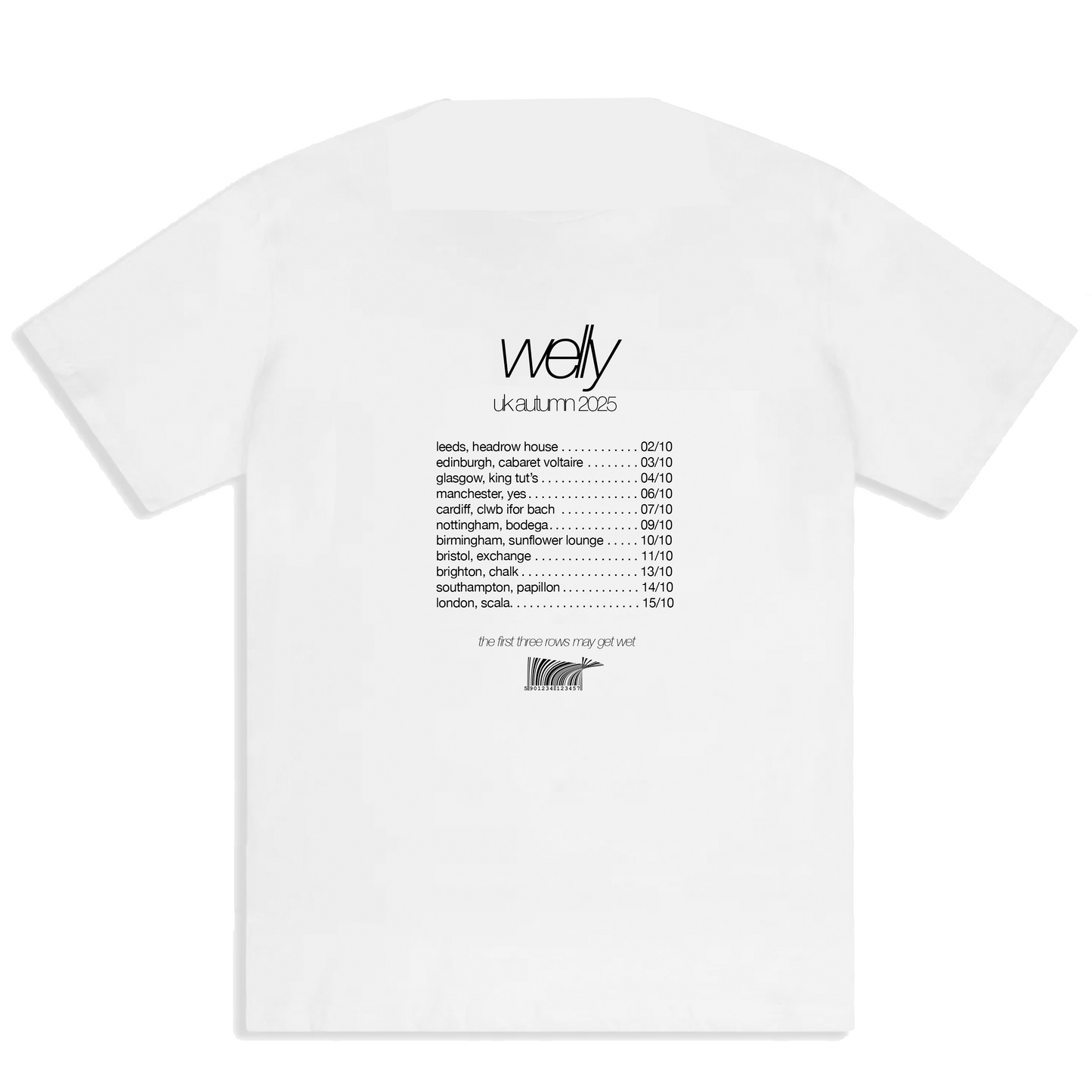 Welly Barcode Tee